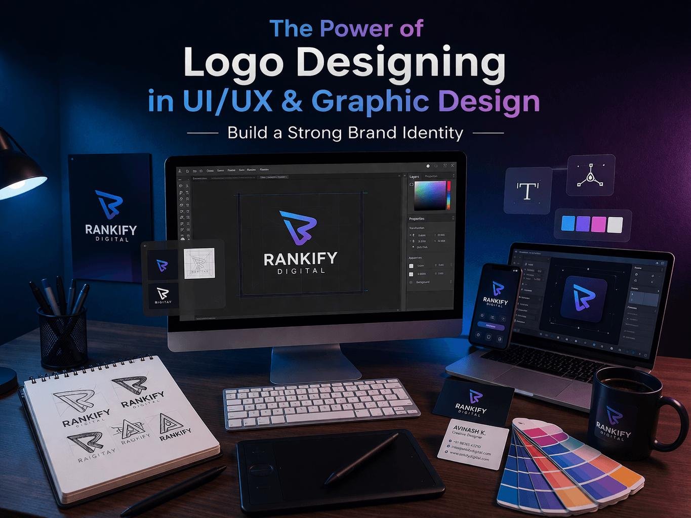 The Power of Logo Designing in UI/UX & Graphic Design: Build a Strong Brand Identity