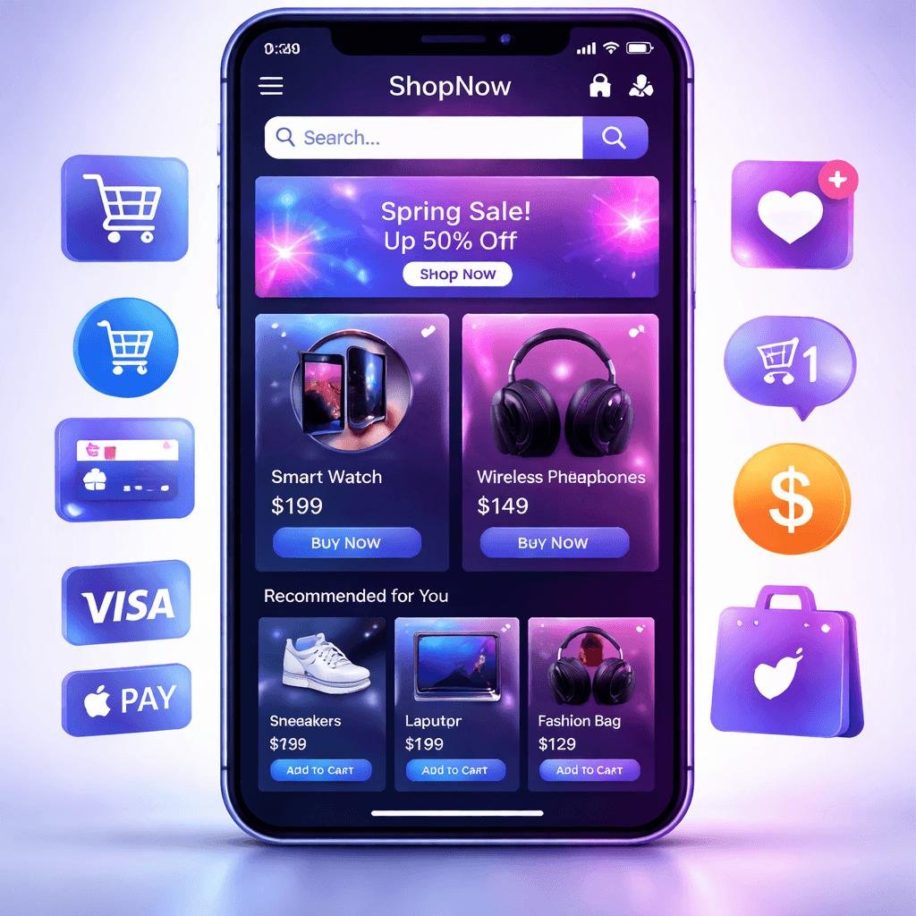 E-commerce Mobile Apps: The Future of Online Shopping & Business Growth