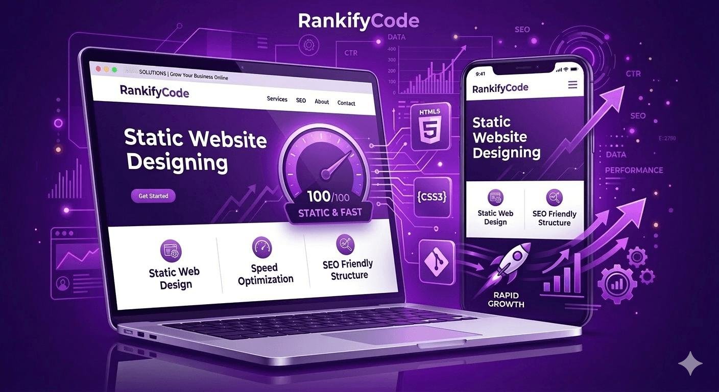 Static Website Designing