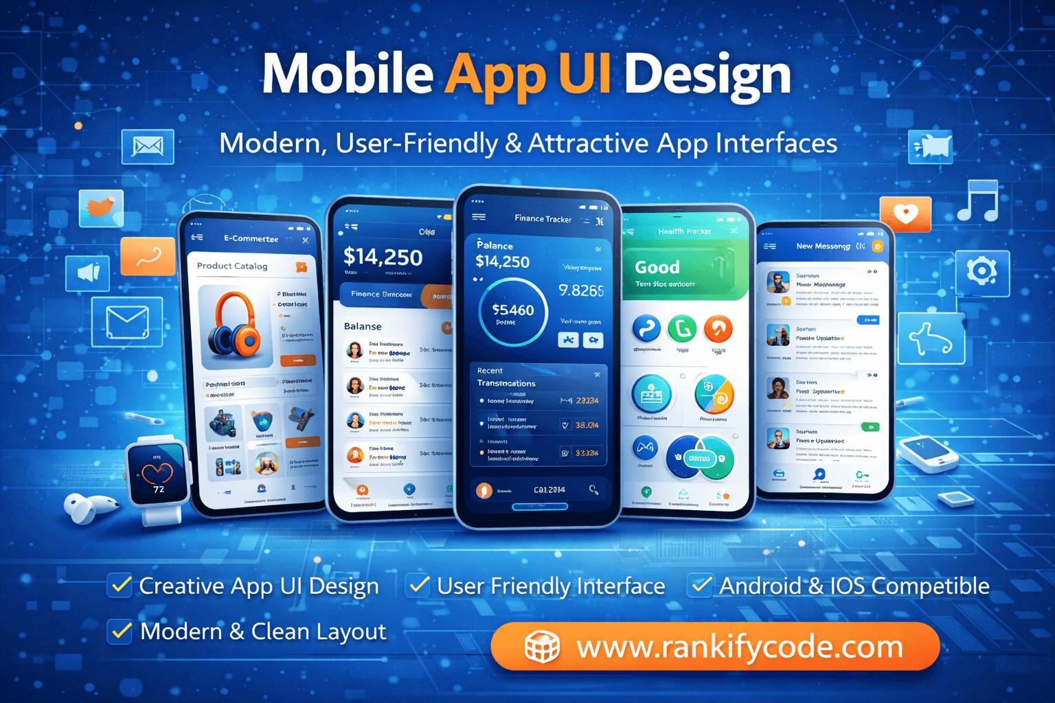 Mobile App UI Design