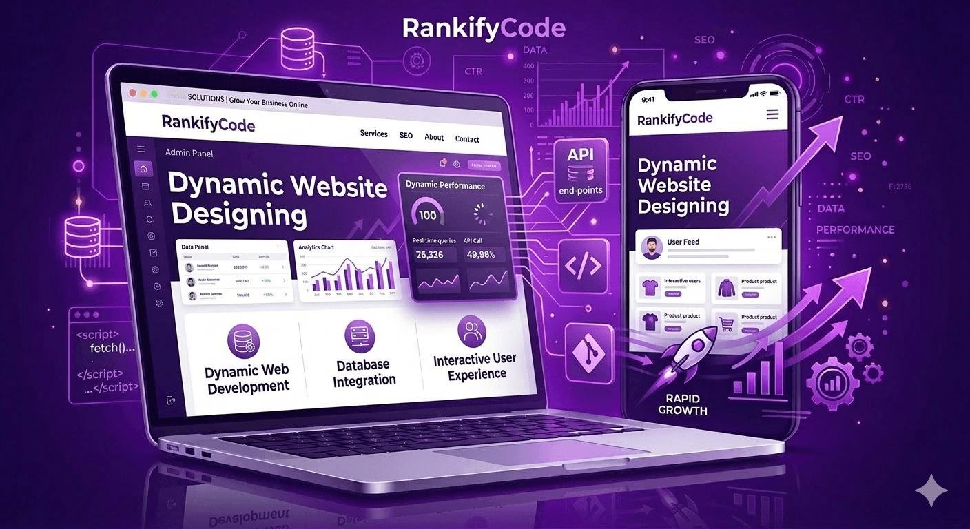 Dynamic Website Designing